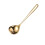 (Gold) Stainless Steel Deep Bottom Sauce Soup Spoon 1