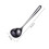 (Black) Stainless Steel Deep Bottom Sauce Soup Spoon 2