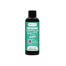 Safah'S Natural Peppermint Essential Oil (Blended Ready To Use) 100Ml