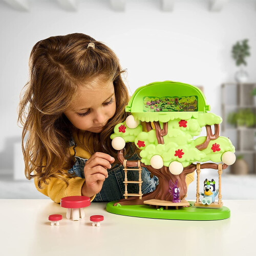 Bluey Bluey's Tree Playset With Secret Hideaway 1