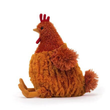 Adorable Cecile Chicken Plush Soft Stuffed Animal Doll Kid Rooster Toy