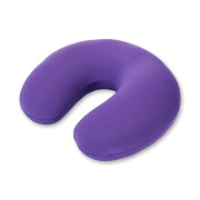 ( purple) U-shaped Pillow Head Rest Neck Support Neck Pillow Travel Pillow Memory Foam