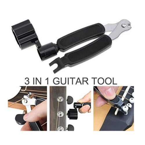 3in1 multifunctional guitars string reels string cutters extractor tool ...