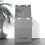 Living And Home (Grey) Washing Dirty Clothes Laundry Basket Bin Storage 3
