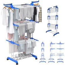 Foldable Extra Large 3 Tier Outdoor Clothes Airer
