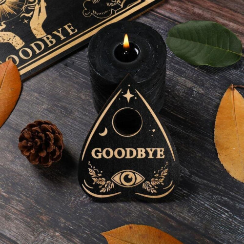 12inch Wooden Divination Pendulum Board Engraved Magic Witch's Ouija Board Kits 2