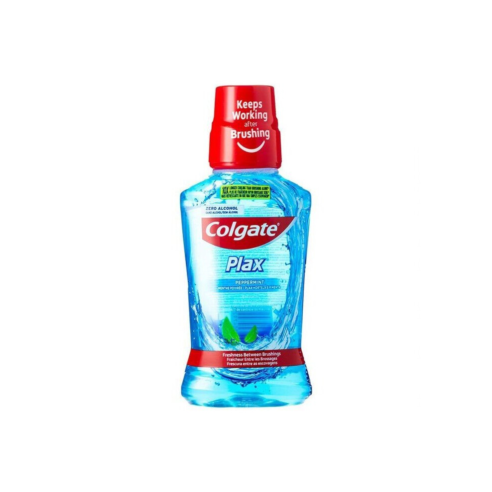 Colgate Plax Peppermint Mouthwash 250 mL