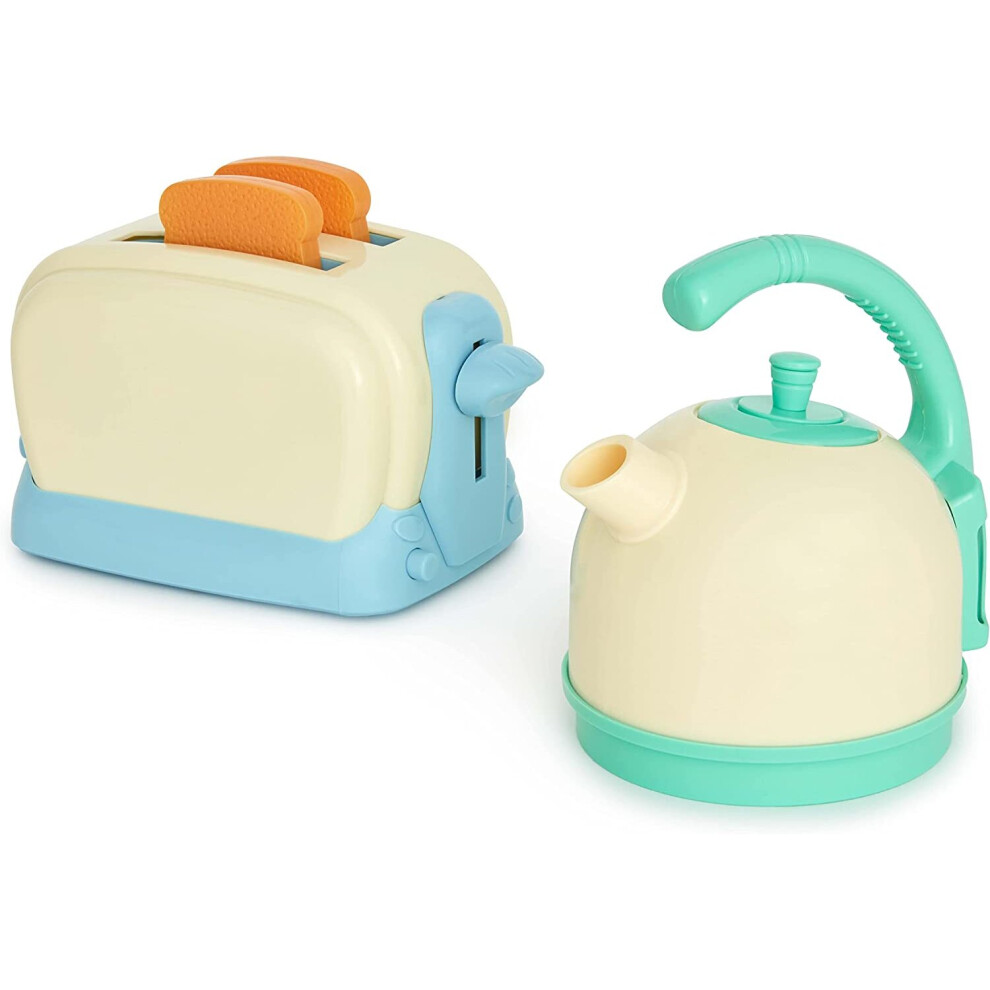 Casdon Breakfast Realistic Toy Kettle & Toaster Set Children Aged 3+