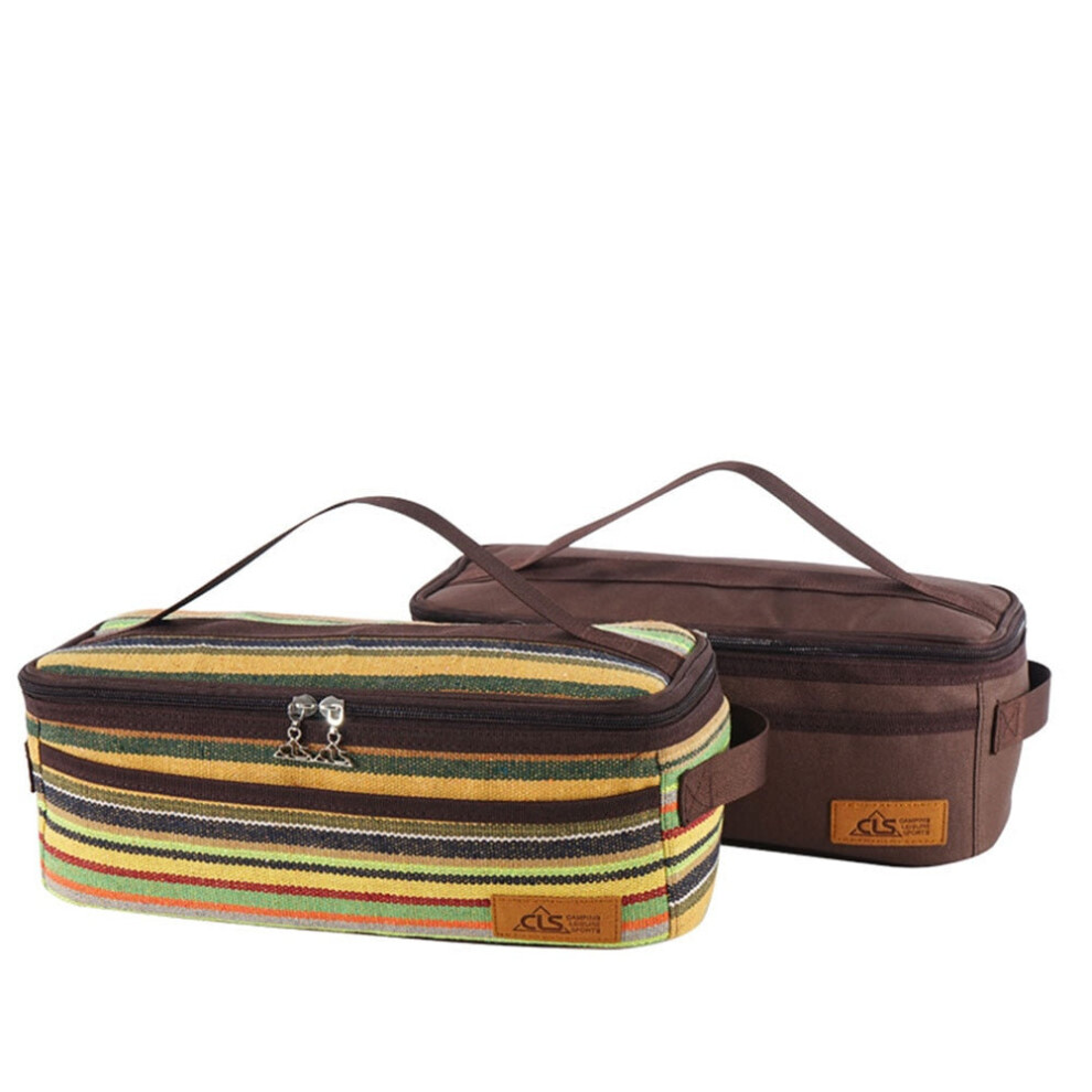 (geometric pattern) 1PC Outdoor Portable Camping Cooker Storage Bag Camping Kitchen Cookware Storage Tools Picnic Bags