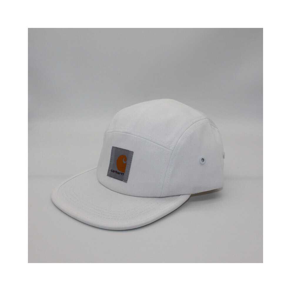 (White) Unisex Carhartt Baseball Hat Cap Adults WIP Sports 5 Panel Men Women