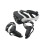 (White) 5 In1 Front Cover Eye Mask Pad For Oculus Quest 2 Touch Controller Silicone Grip Skin Thumb Button Knuckle Strap 9