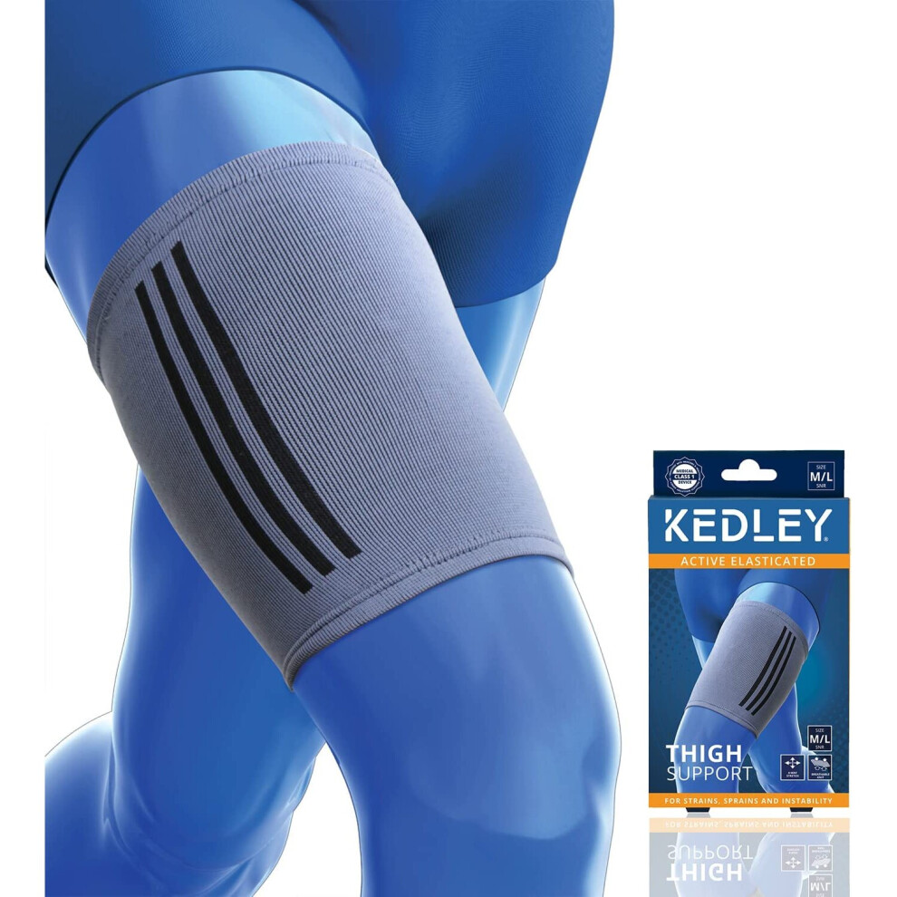 KEDLEY Thigh support compression band 4 pulled hamstring Medium/Large