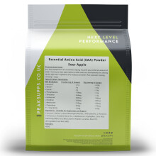 (Sour Apple, 500g) Essential Amino Acids (EAA) Powder - Vegan