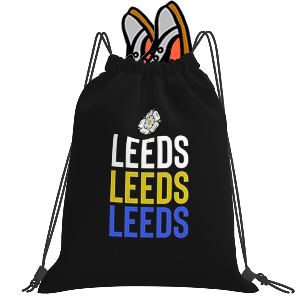 Famgem Drawstring Bag Leeds Leeds Leeds Sport Gym Bag Travel Adult Kid