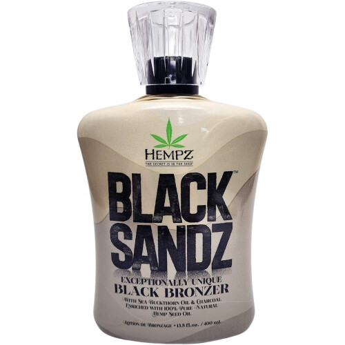 Hempz Tanning Lotion, Tan Accelerator, Black Sandz Bronzer - 400 ml 1
