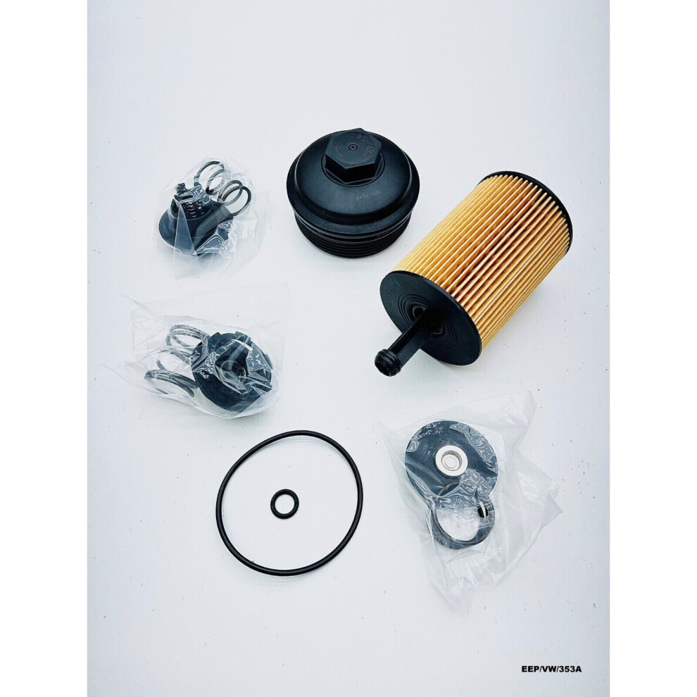 Oil Filter & Cap for VW SHARAN 1.9-2.0TDI 2002-2010 EEP/VW/353A-image-OPC-PBG5NVQ-NEW