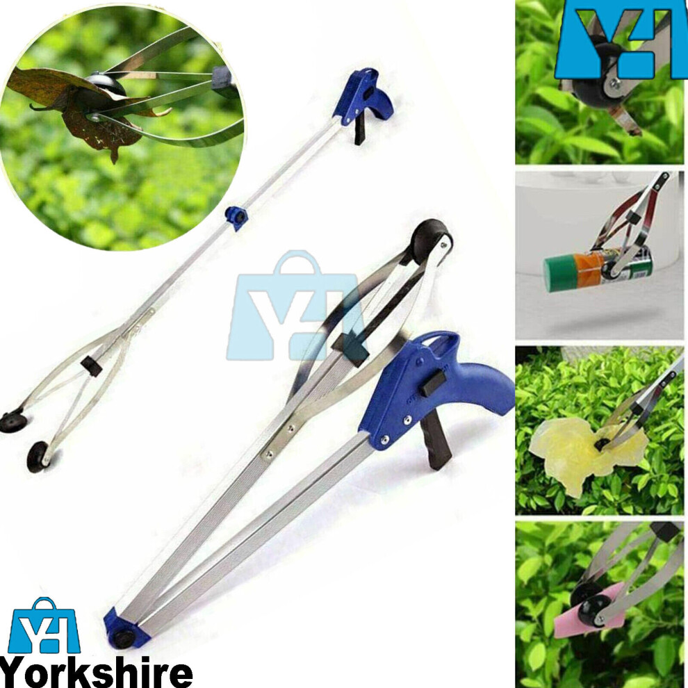 Y Homeware Pickup Reach Tool Grabber Helping Hand Foldable Trash Picker Arm Stick