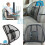 Back Support Lower Lumbar Car Seat Office Pain Relief Mesh Cushion 3
