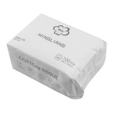100PCS Disposable Wash Face Towel, Clean Face Towel, Make of Cotton, Remove Towel, Wash Facial Tissue