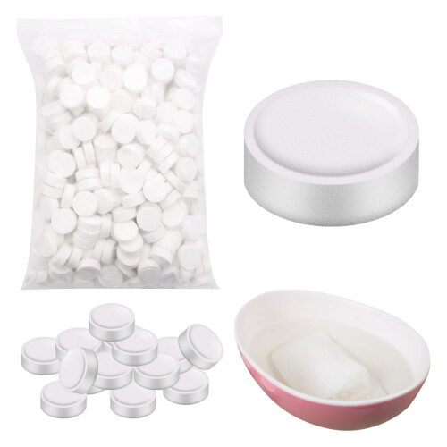 500Pcs Disposable Compressed Towel Wipes Tablet Travel Tissue 2