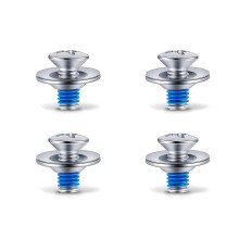 Snowboard Binding Screw Set Include 4 Pieces Snowboard Mounting Screws and 4 Pieces Snowboarding Screw Washers