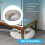Revolving Stainless Steel Household Floor Replacement Automatic Spin Cleaning Home Tools 7