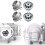 Dishwasher Lower Bottom Basket Wheels Compatible for & 165314 Dishwasher Spare Parts Lower Rollers 6