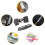 Honing Guide and Angle Tool Set - Chisel Sharpening Jig & Knife Sharpener Angle Tool Kit for Knives and Wood Chisels 5