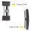 Honing Guide and Angle Tool Set - Chisel Sharpening Jig & Knife Sharpener Angle Tool Kit for Knives and Wood Chisels 6