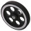 200X6mm Industrial Aluminum Rubber Measuring Encoder Meter Wheel 5