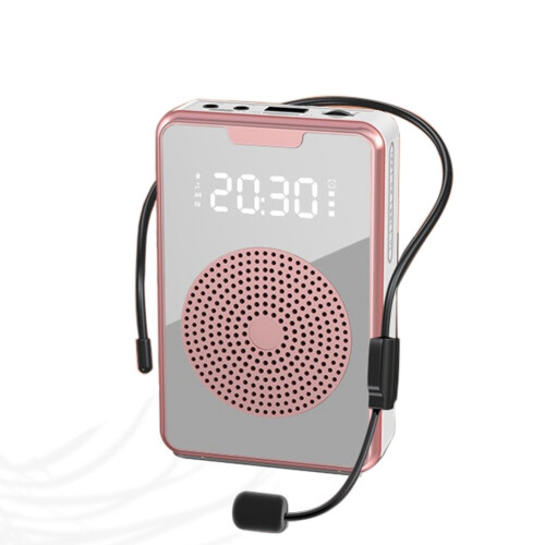 Portable for Teachers with Microphone Headset,Rechargeable Speaker for Training,Tour Guide,Classroom