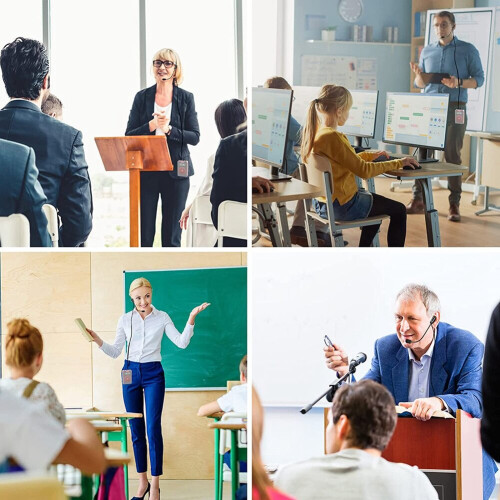 Portable for Teachers with Microphone Headset,Rechargeable Speaker for Training,Tour Guide,Classroom 1