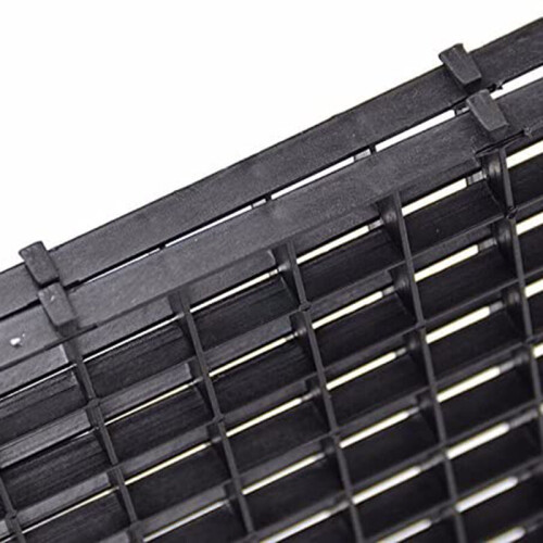 Aquarium Divider Tray Plastic Mesh Aquarium Egg Box Light Diffuser, Fish Tank Divider Filter Bottom Isolation 2