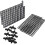 Aquarium Divider Tray Plastic Mesh Aquarium Egg Box Light Diffuser, Fish Tank Divider Filter Bottom Isolation 1