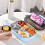 1.5L Bento Boxes for Student, Thermal Insulation Bento Lunch Box Tableware Set,Lunch Containers Lunch Box,2 7