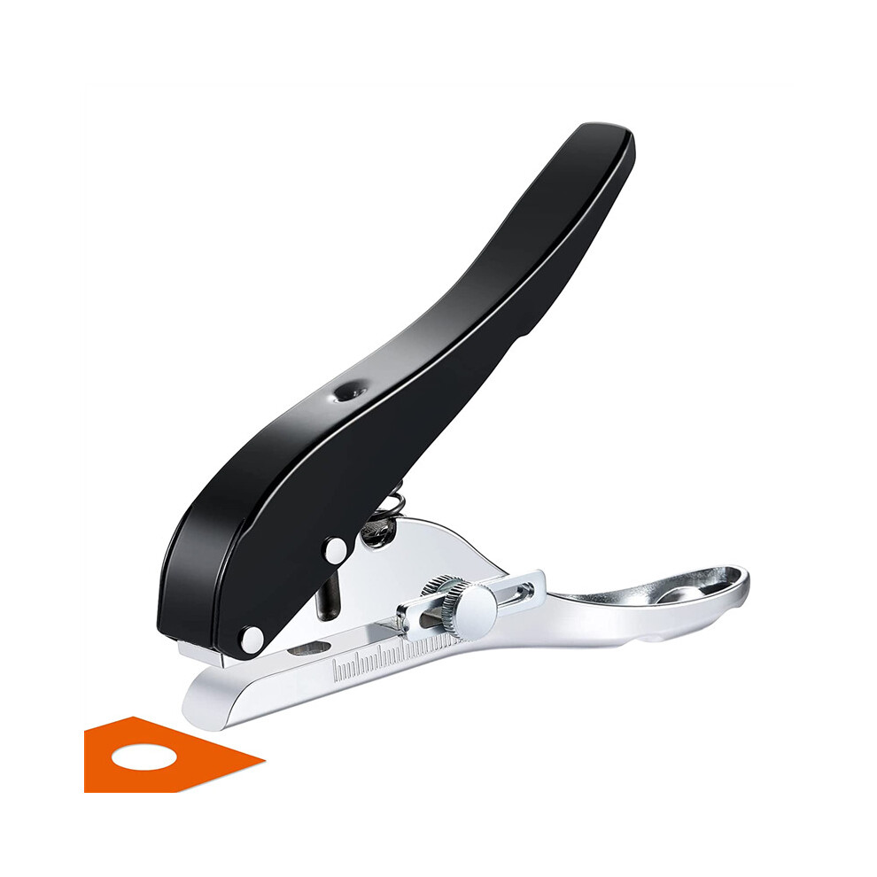 Hole Punch 3/8 Inch-10mm Single Hole Hole Punch, Heavy Duty Hole Punch Single, Portable Handheld Long Hole Hole Punch