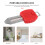 Portable Door Lock Travel Lock Safety Lock School Lockdown Lock for Travel Hotel Home Apartment Motel Room Security 5
