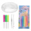 15 Pcs Cookie Decorating Kit Supplies,Cookie Turntable,Cookie Brushes,Scriber Needles for Kitchen 4