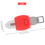 Portable Door Lock Travel Lock Safety Lock School Lockdown Lock for Travel Hotel Home Apartment Motel Room Security 6