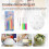 15 Pcs Cookie Decorating Kit Supplies,Cookie Turntable,Cookie Brushes,Scriber Needles for Kitchen 5