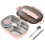 1.5L Bento Boxes for Student, Thermal Insulation Bento Lunch Box Tableware Set,Lunch Containers Lunch Box,2 1
