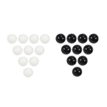 20 Pcs Marbles 16mm Glass Marbles Knicker Glass Balls Decoration Color Nuggets Toy
