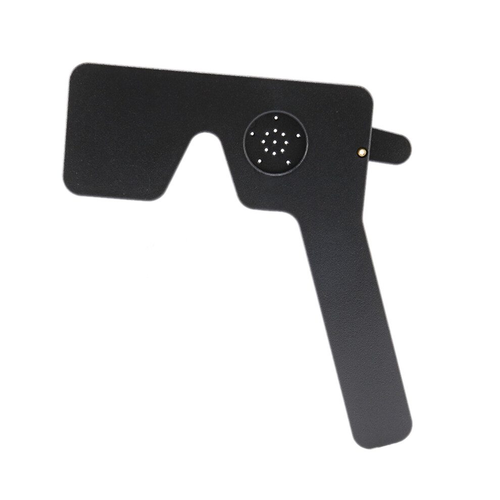 Tlily Professional Ophthalmic Lorgnette 17 Pinhole Black Plastic Vision Test Eye Occluder