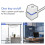 2M Portable LED Lights Computer Desktop Switch PC External Start Power On/Off Button Extension Cable, RGB Light 5