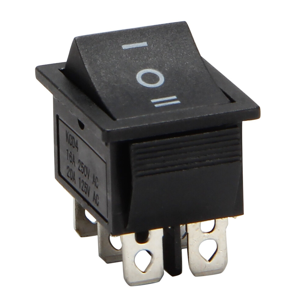 6-Terminals 3 Position On/Off/On Dpdt Boat Rocker Switch 16A 250Vac 20A 125Vac 4762016919658