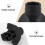 2X Walking Stick End Tripod CANE TIP Self Standing Rubber NON- End Bottom 5