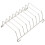 2 Pcs Toast Bread Rack Holder 8 Slice Holes Tool Cooling Grid Bread Rack Rectangle Accessories Organizer 7