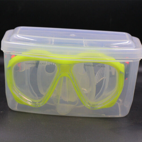 2Pack Scuba Mask Box Diving Snorkel Mask Storage Case Pressure-Proof Dust-Proof Case 2