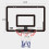 Indoor Mini Basketball Hoop Set Adjustable Mini Basketball Hoop Set Basketball Toy Gifts Red 4