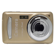 Tlily Digitalkamera, tragbare Kameras 16 HD Pixel Home Digitalkamera Senioren Gold